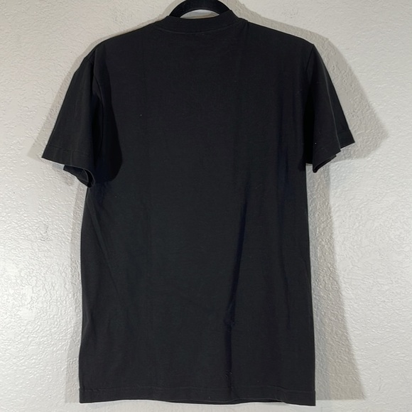 TUPAC SHAKUR Rapper Hip Hop Portrait Graphic Tee T-Shirt Size Small Black & Grey - Picture 4 of 7